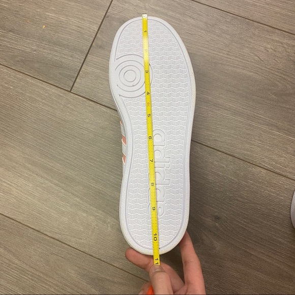 Adidas | Sport Inspired Pink White Stripe Sneakers - Picture 7 of 8